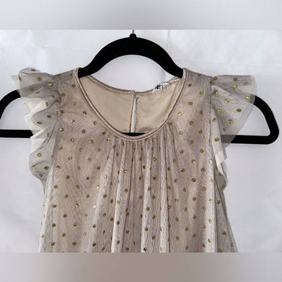Beige H&M Dress Kids Size M (9-10yrs old) - Picture 2 of 4